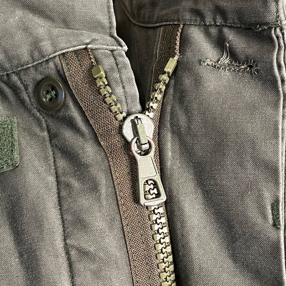 Vintage 1989 Unisex Military-Issued Cotton Canvas Field Jacket - Picture 2 of 9